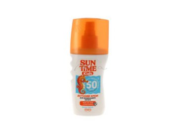 Детский крем SUN TIME Kids для безопасного загара SPF 50, 150 мл