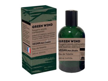 Вода туалетная 100мл, для мужчин VEGAN MAN STUDIO GREEN WIND (ВЕГАН МЭН СТУДИО ГРИН ВИНД)