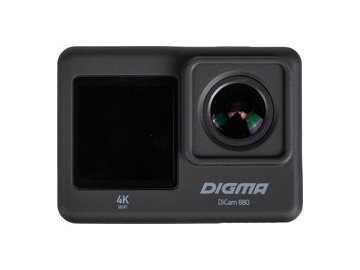 Экшн-камера Digma DiCam 880 (черный)