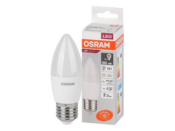 Лампа светодиодная OSRAM B60 7W 3000K Е27 в Барановичах 5 элемент