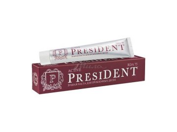 Паста зубная PRESIDENT Active 75 RDA, 75 г