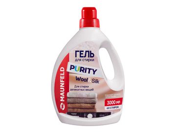 Гель для стирки MAUNFELD Purity Wool&Silk MWL3000PD 3 л