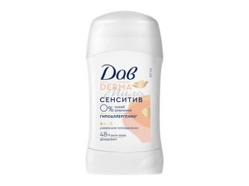 Дезодорант-карандаш ДАВ Derma Сенситив Гипоаллергенный, 40 мл