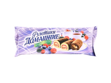 Мини-рулеты Домашние (лес.ягода) 150г