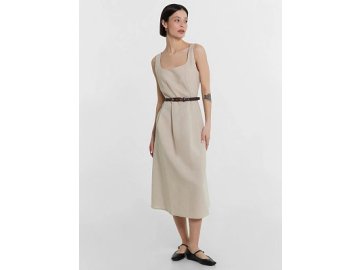 Сарафан женский бежевый