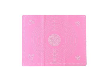 Коврик силиконовый для теста Art&Home 40х50см (розовый) PX241219-3