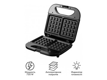 Вафельница электрическая Atlanta ATH-1078 (black) в Мозыре 5 элемент
