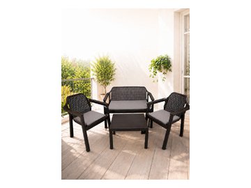 Набор садовой мебели Adriano EASY COMFORT Р6037КОР (коричневый)