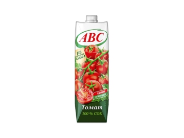 Сок АВС Томатный восстан с мякотью 1л
