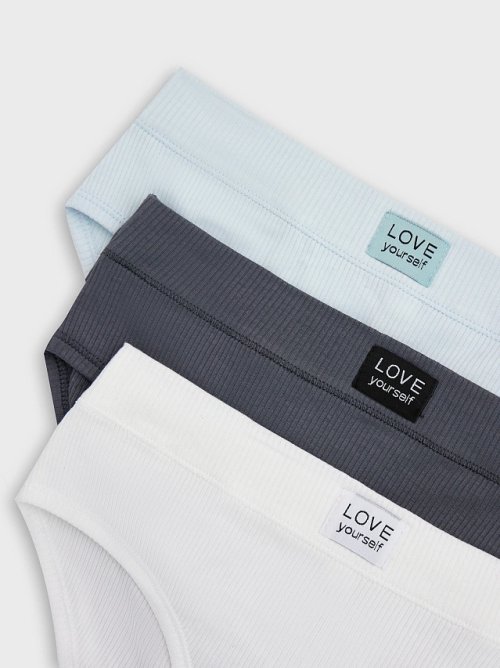 Трусики слипы женские в наборе, 3 шт, фото 10 из 30