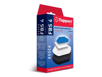 Комплект фильтров для пылесосов TOPPERR 1154 FBS 4