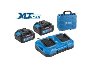 Аккумулятор с зарядным устройством Bull XLTpro 2329062 (18В/2x4 Ah + 18В)