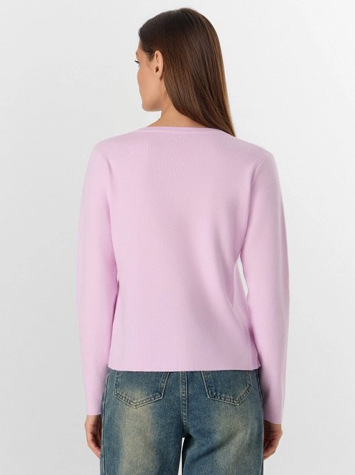 Кардиган женский розовый, фото 2 из 5