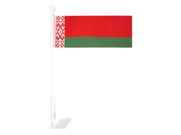 Флаг Республики Беларусь атомобильный (ФАРБ014) 30х40 см