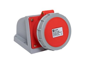 Розетка стационарная наружная EKF 1152 3Р+РЕ+N 16А 380В IP67 PROxima