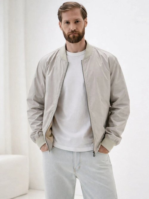 Жакет мужской в бежевом цвете, фото 1 из 6