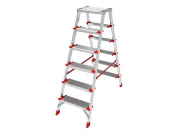 Лестница-стремянка Новая высота NV3127 2х6 ступеней (3127206)