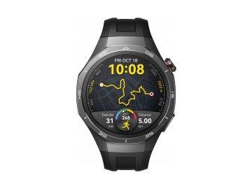 Умные часы huawei watch gt 5 pro 46 мм (черный, фторэластомеровый ремешок) в Лиде Электросила