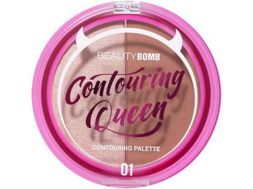 Палетка для контуринга BEAUTY BOMB Countouring Queen, тон 01
