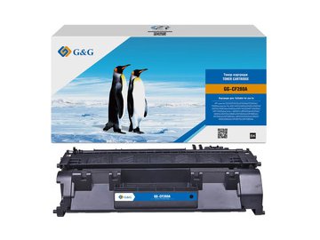 Картридж лазерный G&G GG-CF280A черный (2700стр.) для HP LJ P2035/P2055d/Pro 400 M401/MFP M425 Canon