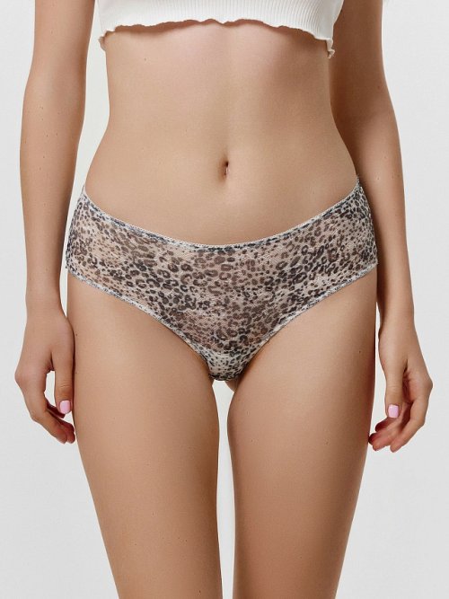 Трусы шортики женские с леопардовым принтом, фото 2 из 24