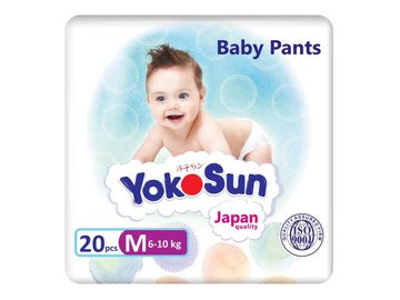 Подгузники-трусики детские YokoSun M 6-10кг (20 шт)