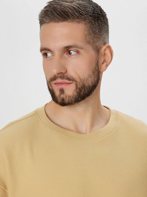 Свитшот мужской бежевый, фото 4 из 6