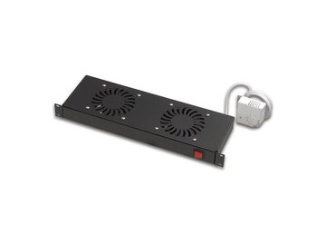 Блок охлаждения Lande LN-FAN-THM-2FRM-BL 19"1U