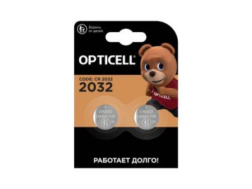 Батарейки OPTICELL Specialty 2032, 2 шт на акции в магазинах Мила