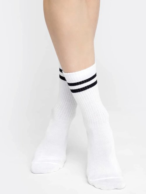 Носки женские белые длинные, фото 1 из 15