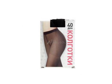 Колготки женские DINI, размер 2, nero, 40 ден