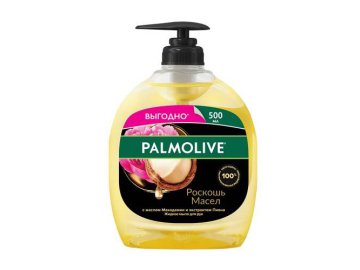 Мыло жидкое PALMOLIVE Роскошь масел с маслом макадамии и экстрактом пиона, 500 мл