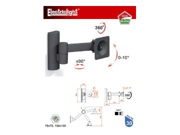 Кронштейн ELECTRICLIGHT КБ-01-12 в Мозыре 5 элемент