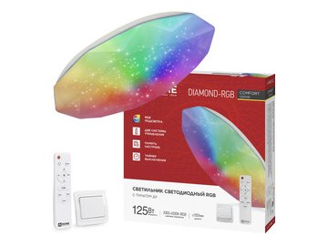 Светильник светодиодный IN HOME COMFORT DIAMOND-RGB (4690612058887)