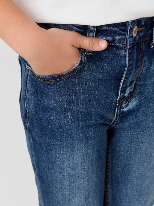 БРЮКИ ДЖИНСОВЫЕ ДЛЯ ДЕВОЧЕК, фото 4 из 7