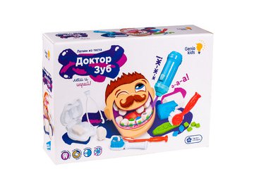 Набор для лепки Genio Kids Доктор Зуб TA1041