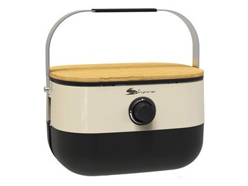 Портативный газовый гриль Sahara Mini BBQ (кремовый)