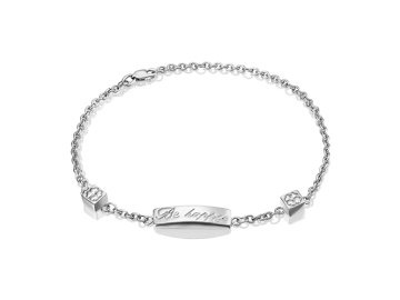 Браслет декоративный Platina Jewelry, серебро 925 проба