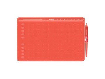 Графический планшет Huion HS611 (коралловый красный)