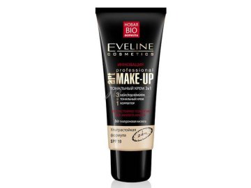 Крем тональный EVELINE Art Professional Make-Up 3 в 1, 30 мл