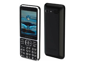 Кнопочный телефон Maxvi P21i (черный)
