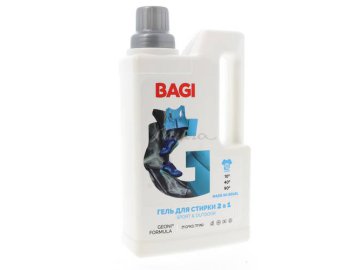 Гель для стирки BAGI Sport&Outdoor 2 в 1 для спортивной обуви и аксессуаров, 950 мл