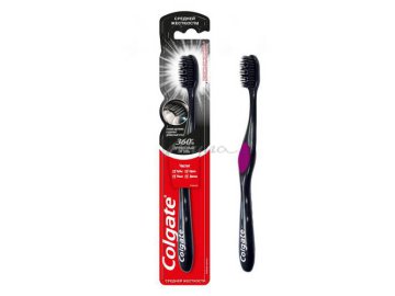 Щетка зубная COLGATE 360 Древесный уголь