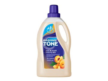 Кондиционер концентрат WASHING TONE Нежный персик 1500мл 0111020007