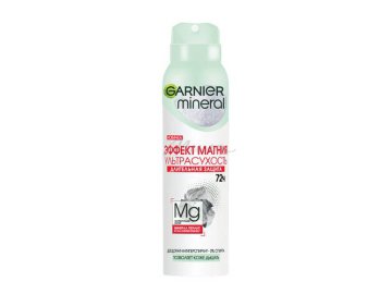 Дезодорант-антиперспирант спрей GARNIER Mineral Эффект Магния, 150 мл