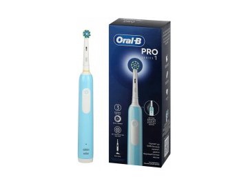 Зубная щетка электрическая braun oral-b pro 1 500 d305.513.3 (бирюзовый) Электросила