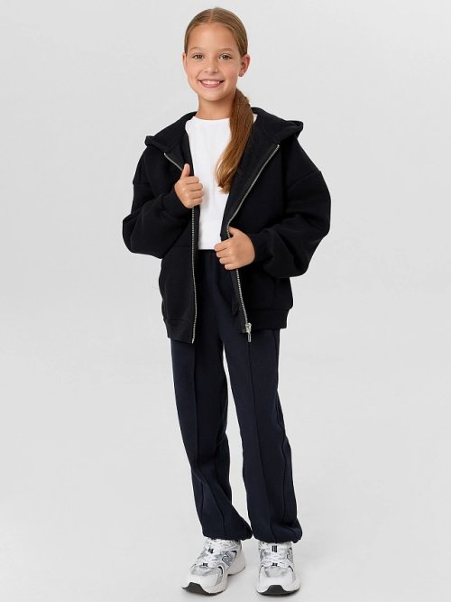 Брюки для девочек синие, фото 6 из 7