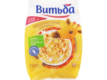 Кукурузные хлопья "ВИТЬБА" (глаз) 330г на акции в магазинах Евроопт
