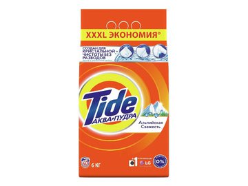 Стиральный порошок TIDE Альпийская свежесть 6кг автомат (40 стирок)