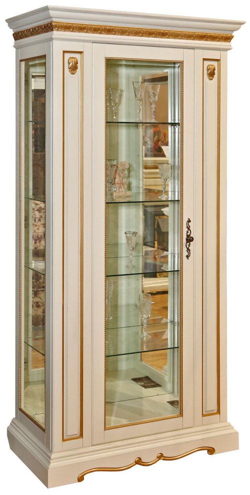 Шкаф с витриной «Милана 8» П4.265.0.08-01(265.08-01), фото 1 из 3